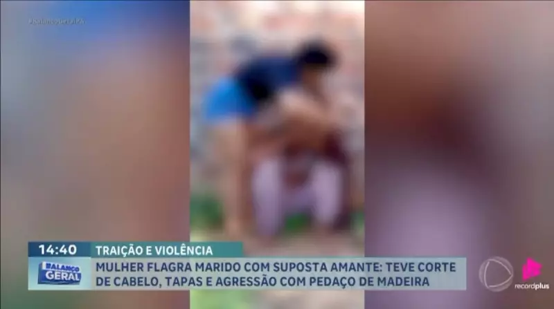 Mulher flagra marido com amante e arrasta confusão pelas ruas de Benevides — Veja o vídeo!
