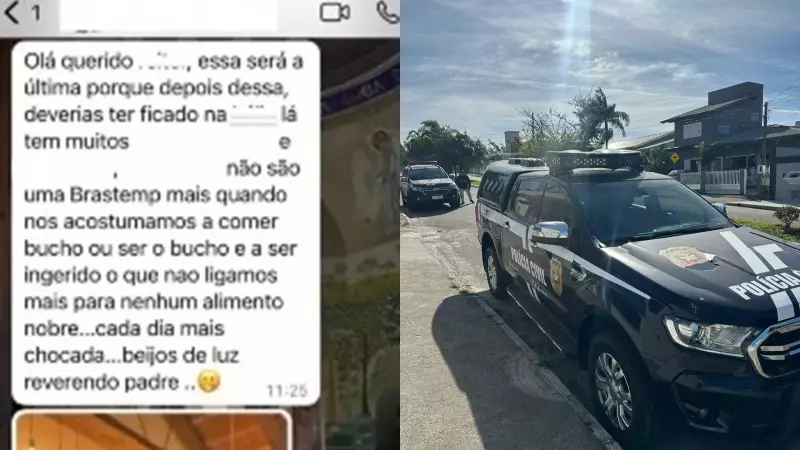 Mulher persegue padre após rejeição amorosa: o desenrolar bizarro em Santa Catarina