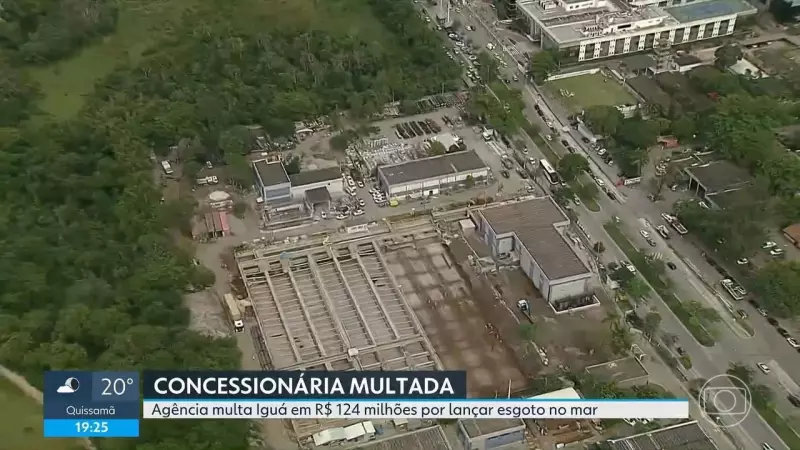 Multa milionária: Igua é penalizada em R$ 12 milhões por poluir mar da Barra com esgoto