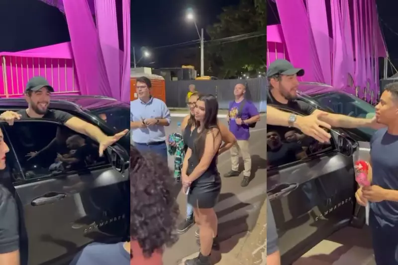 Nattan vira cupido no palco: cantador oferece viagem e ingressos a casal em crise de traição durante show em MS