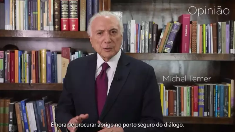 O Plano Secreto de Temer: Uma Missão Diplomática às Pressas para Washington