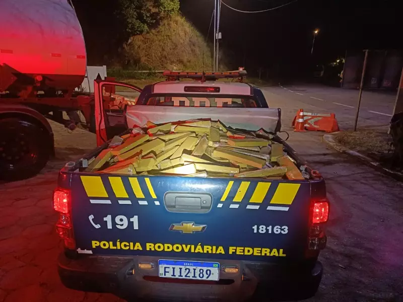Operação apreende meia tonelada de drogas em Piraí: homem preso com carga milionária