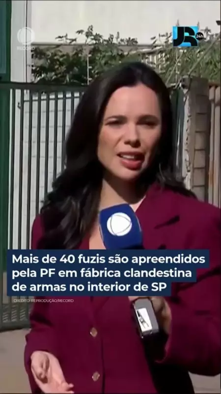Operação da PF desmonta fábrica clandestina e apreende arsenal com mais de 40 fuzis em SP