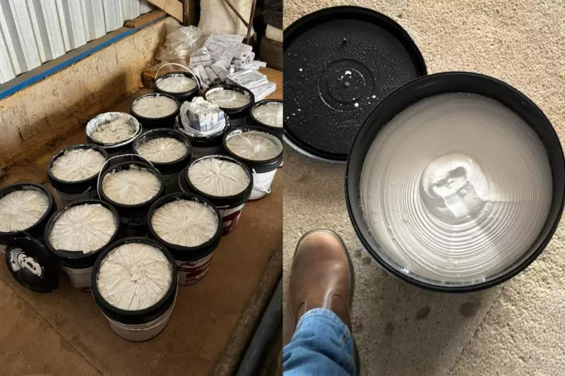 Operação da PF em Rondônia: Baldes de Cloridrato de Cocaína Apreendidos em Ariquemes Chocam a Região