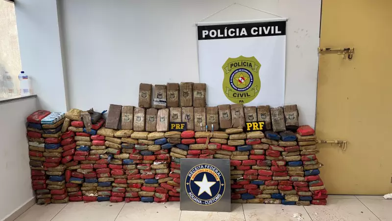 Operação de Fronteira: Mais de 300 Tabletes de Droga Encontrados em Caminhão com Recheio Criminoso na Grande Belém