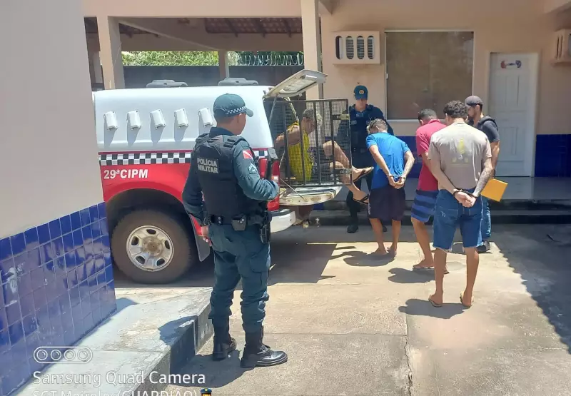 Operação de Segurança: Polícia Civil transfere quatro detentos de Curuá para Santarém