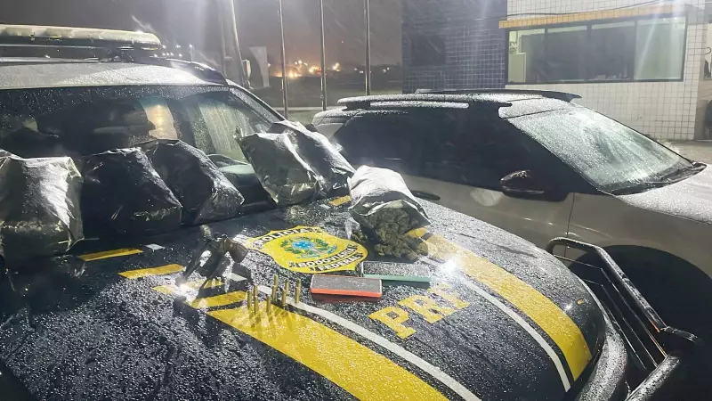 Operação em Belo Jardim: Dois suspeitos detidos com arsenal e drogas que chocam a polícia