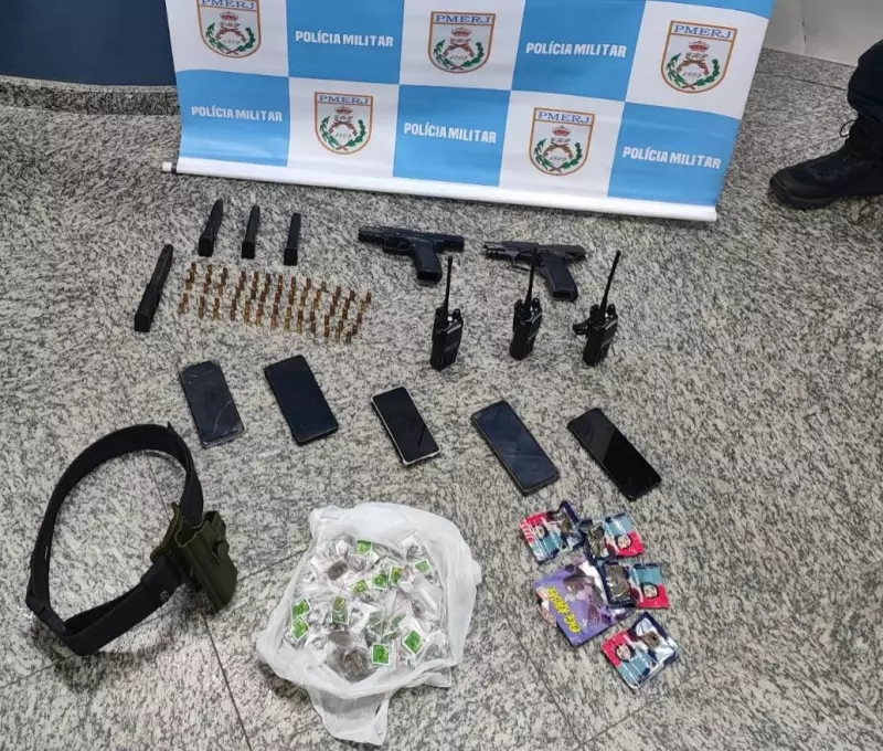 Operação em Resende prende três e apreende arsenal e drogas | G1 Sul do RJ