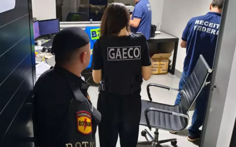 Operação em Senador Canedo: 10 empresas são alvo de buscas por suspeitas de esquema bilionário com PCC