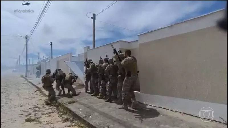 Operação no RN vira cenário de guerra: policiais superam moradores em busca de criminoso mais procurado