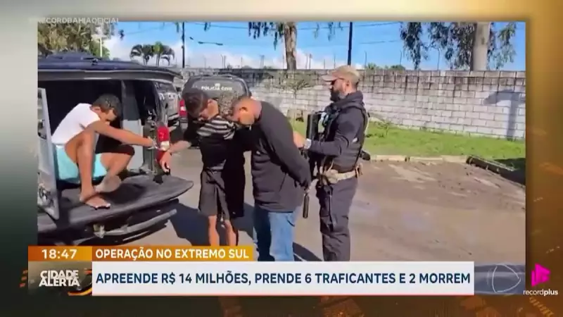 Operação no Sul da Bahia apreende R$ 1,4 milhão, prende 6 traficantes e deixa 2 mortos em confronto