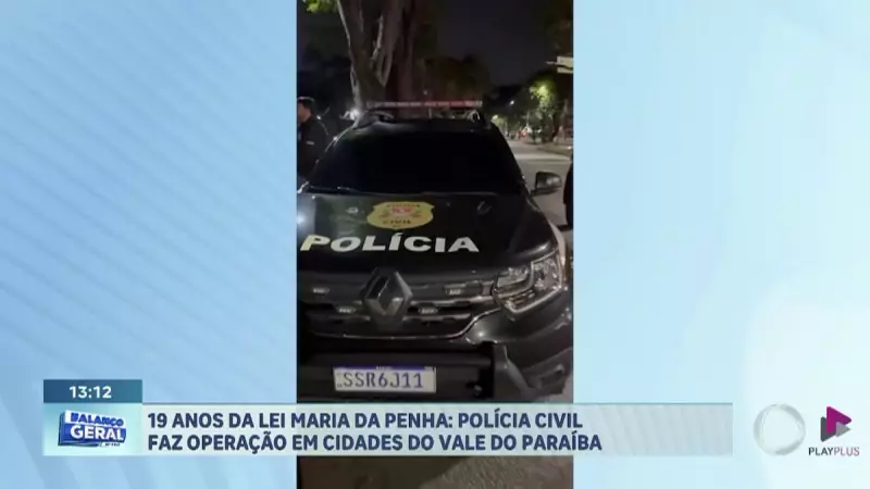 Operação no Vale do Paraíba marca 19 anos da Lei Maria da Penha com ações contra violência doméstica