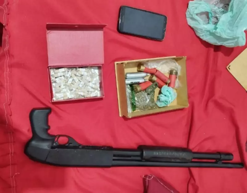 Operação policial em Resende apreende armas e drogas em ação surpresa