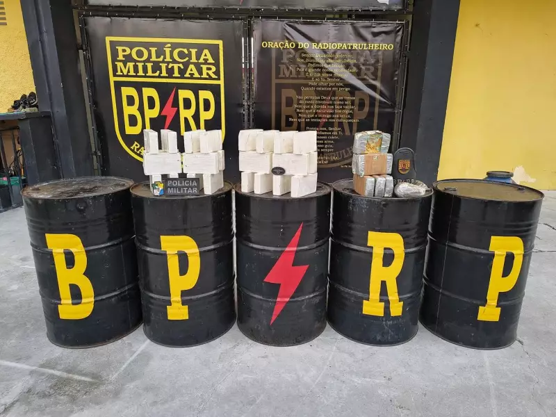 Operação policial em São Cristóvão apreende mais de 30 kg de drogas — veja detalhes