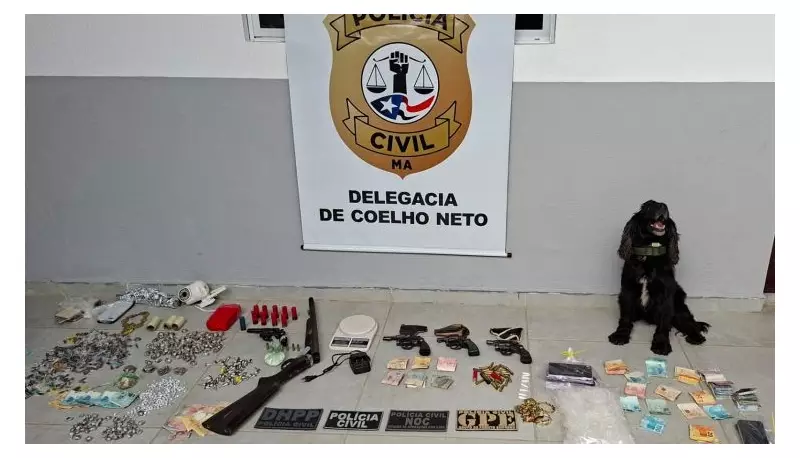 Operação policial no interior do MA prende cinco suspeitos em ação surpresa