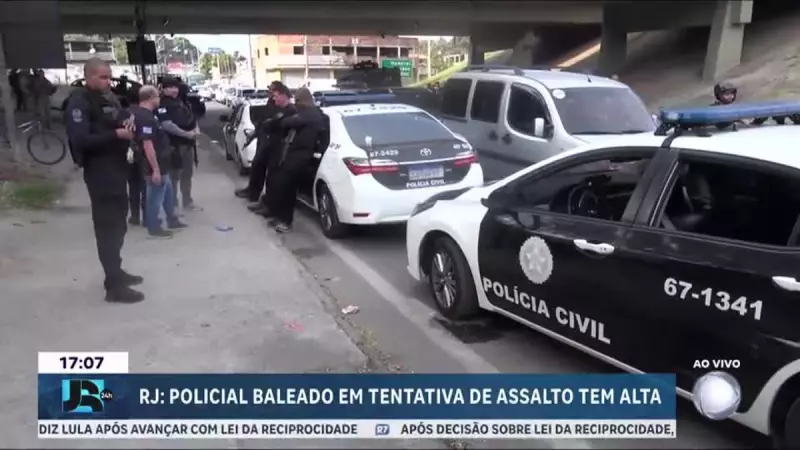 Operação Policial no RJ Prende Suspeito de Atirar em Investigador — Veja Detalhes