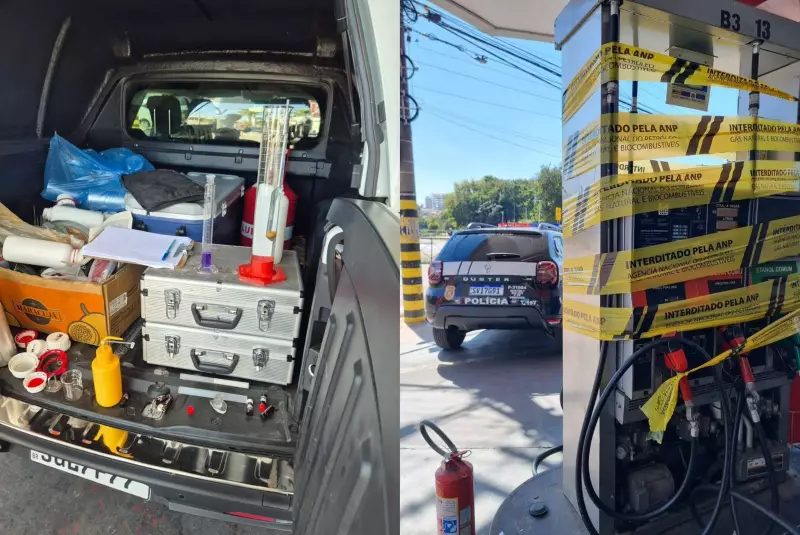 Operação prende dono de postos em Sorocaba por combustível adulterado e fraudes milionárias