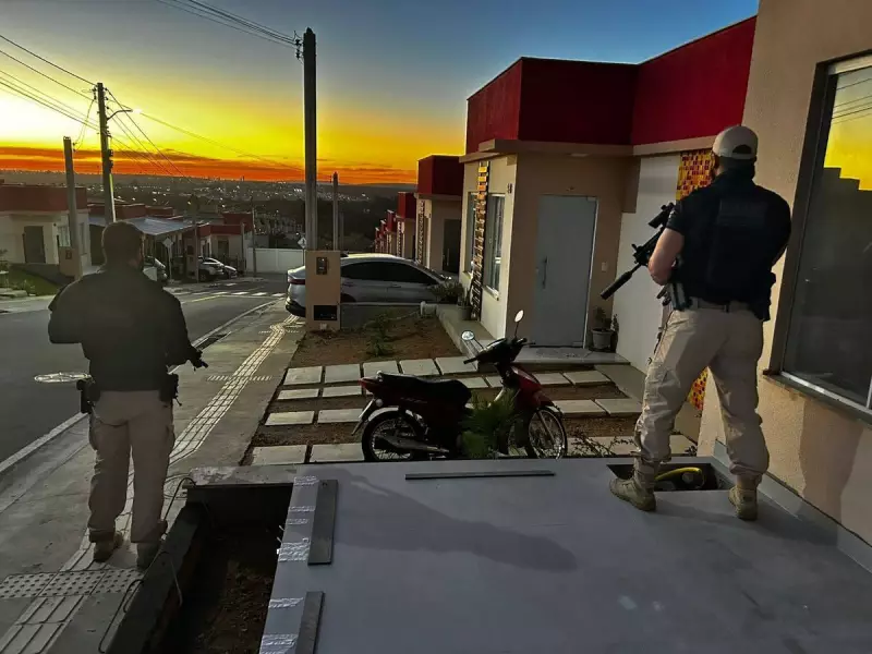 Operação Rede Oculta: Megaoperação no Sudoeste Baiano cumpre mandados e apreende armas e drogas