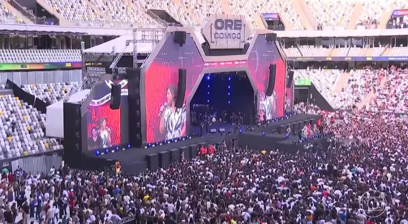 Ore Comigo: Maior Evento Gospel do Brasil Transforma BH em Palco de Fé e Música