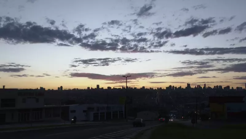 Paraná congela de novo! Termômetros despencam para 3,7°C após fim de semana de calor
