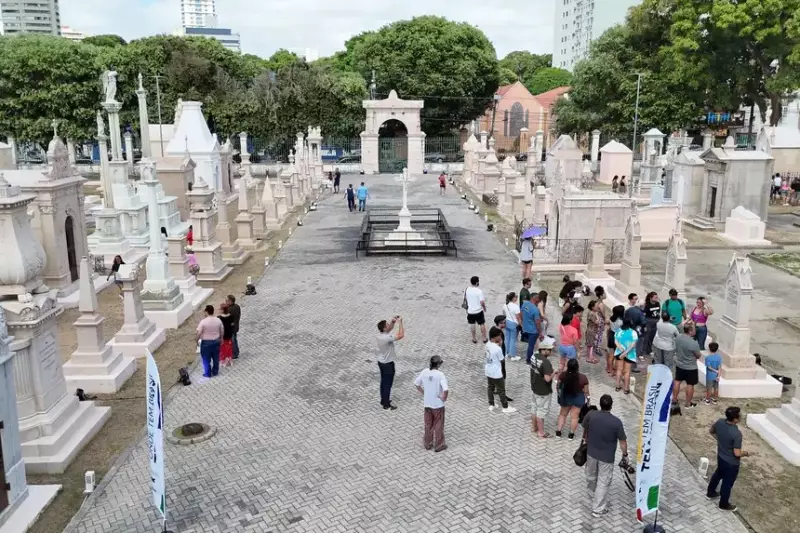 Parque-Cemiterio da Soledade em Belém: Segunda Etapa de Restauração é Entregue com Tudo!