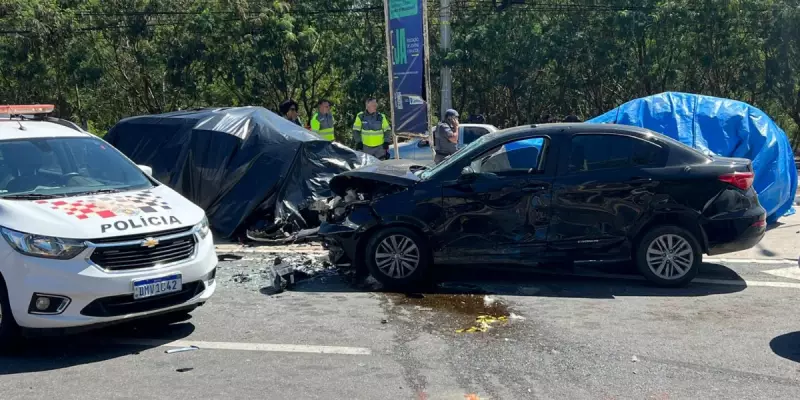 Perseguição Policial em Campinas Termina em Colisão Violenta: Dois Agentes Feridos em Confronto com Carro Furtado