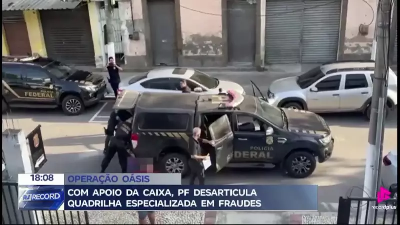 PF Desmantela Máfia de Golpes Financeiros com Apoio da Caixa no Interior do RJ
