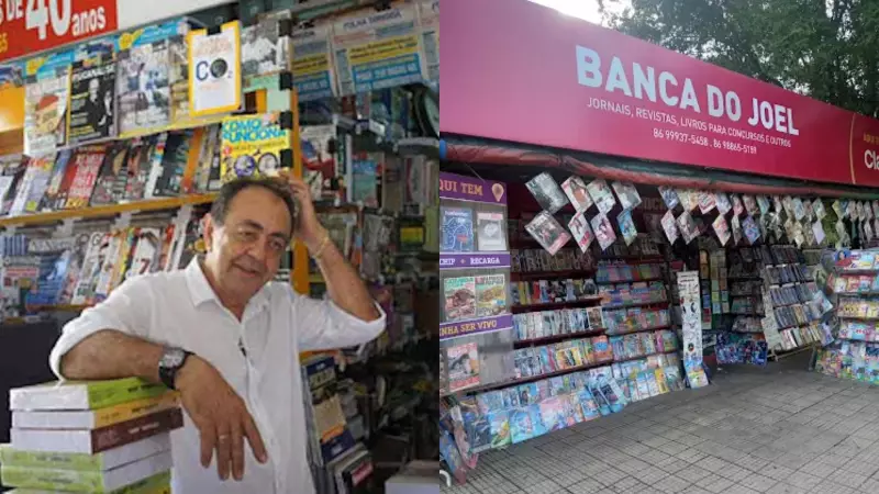 Piauí Perde um Ícone: Morre Joel, o Jornaleiro Querido da Banca do Joel