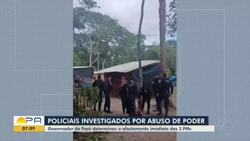 PMs são afastados após homem imobilizado levar tiro em abordagem na RMB — Veja os detalhes