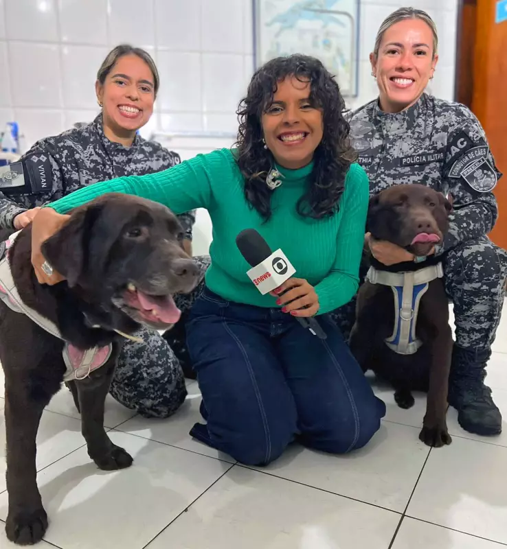 Polícia Militar do Rio quer sua ajuda para batizar cães da matilha terapêutica