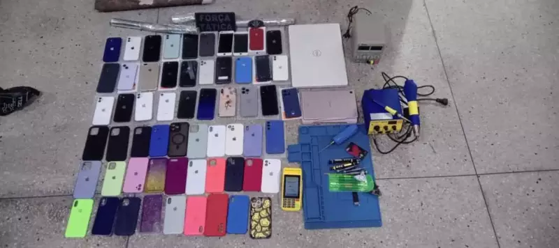 Policiais recuperam 30 celulares roubados durante show em Natal — veja detalhes