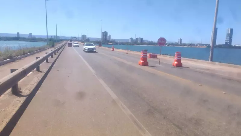 Ponte de Palmas a Luzimangues: Trânsito em Sistema 'Pare e Siga' para Obras de Ampliação