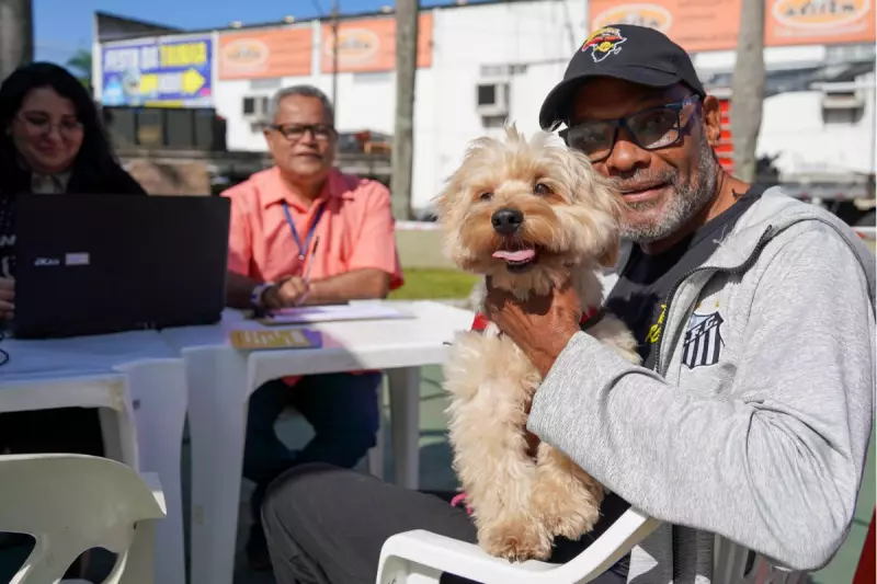 Praia Grande oferece microchipagem grátis para pets: saiba como garantir a do seu!