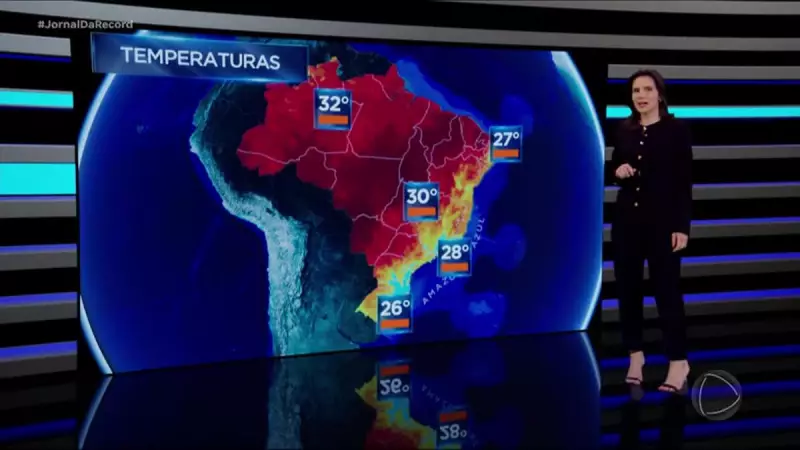 Previsão do Tempo para Domingo: Sol e Calor em Quase Todo o Brasil — Veja os Detalhes!