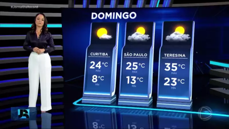 Previsão do tempo para este domingo (17): Sol, calor e possíveis pancadas de chuva — confira os detalhes!