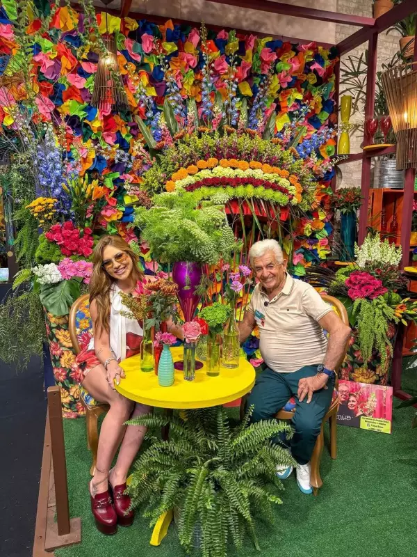 Promessa Cumprida: Virgínia Faria Leva Fã de 81 Anos para a Maior Festa de Flores da América Latina