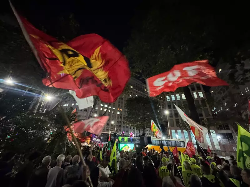 Protestos contra tarifas de Trump agitam Rio e outras capitais brasileiras