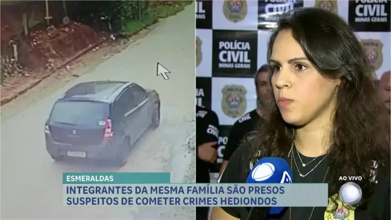 Quadrilha Violenta Desmantelada na Grande BH: Pai, Filha e Parentes Entre Presos
