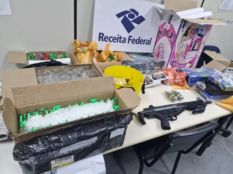 Receita Federal Desmonta Esquema de Contrabando no Rio: Mais de 1.300 Encomendas Apreendidas em Megaoperação