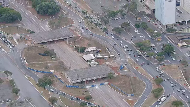 Reforma do Eixão Norte: Obra pode custar o dobro e só ficar pronta em 2026 — saiba os detalhes
