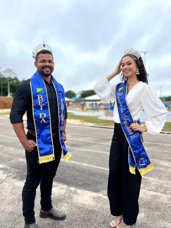 Rei e Rainha da Farinha 2025: Conheça os Vencedores do Festival que Iluminou o Acre!