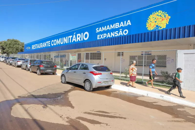 Restaurante Comunitário de Samambaia fecha para reforma e governo promete ônibus gratuito para unidade alternativa