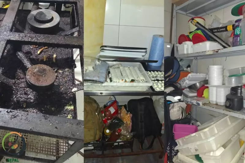 Restaurante de sushi em Campo Grande é interditado por condições chocantes de higiene