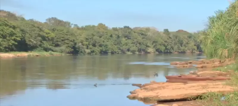 Rio em Mato Grosso atinge nível mais baixo da história: apenas 1,13 metro de profundidade