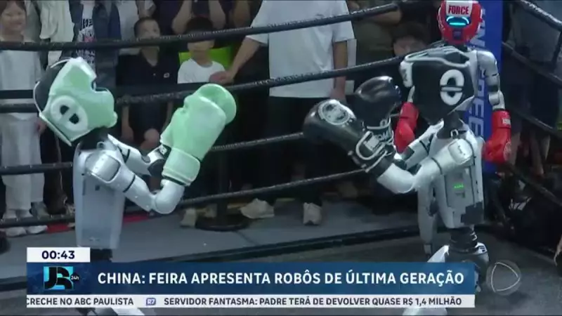Robôs que surpreendem: Feira em Pequim mostra futuro da tecnologia com inovações de tirar o fôlego