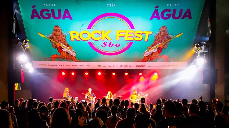 Santa Bárbara Rock Fest 2025: Atração Radical com Tirolesa de 100 Metros Grátis!