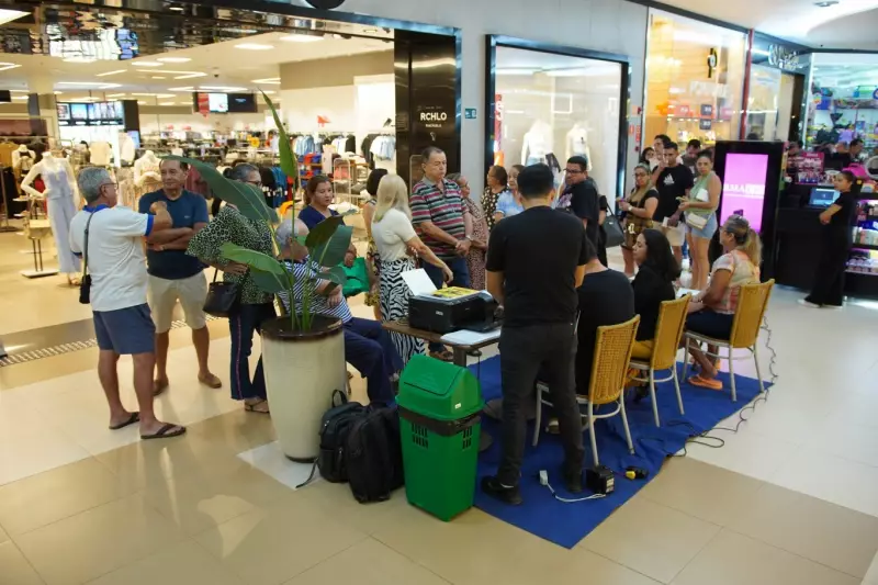 Santarenos ganham facilidade: cartões de estacionamento para PCDs e idosos são emitidos no shopping