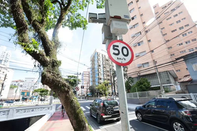 Santos quer fim do segredo: projeto obriga prefeitura a revelar posição exata de radares e multas