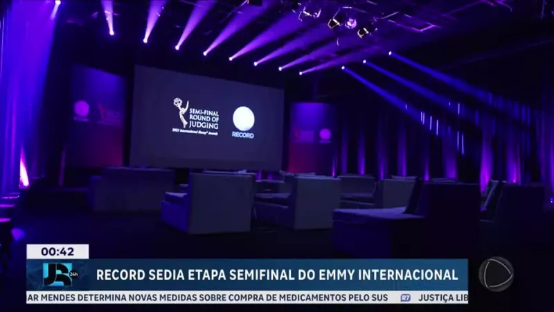 São Paulo Sedia Emmy Internacional 2025: RecordTV na Vanguarda das Celebrações Globais
