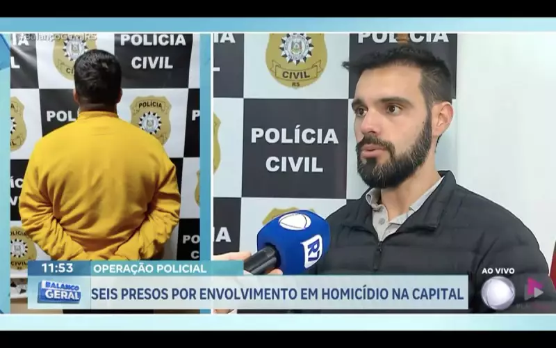 Seis suspeitos são detidos em Porto Alegre por envolvimento em homicídio chocante